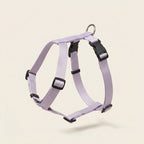 Escape proof dog harness, padded with top handle, reflective, Cow'S Milk Purple, studio