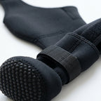 Dog leg sleeve, non-slip rubber sole, breathable paw protection, Right, detail