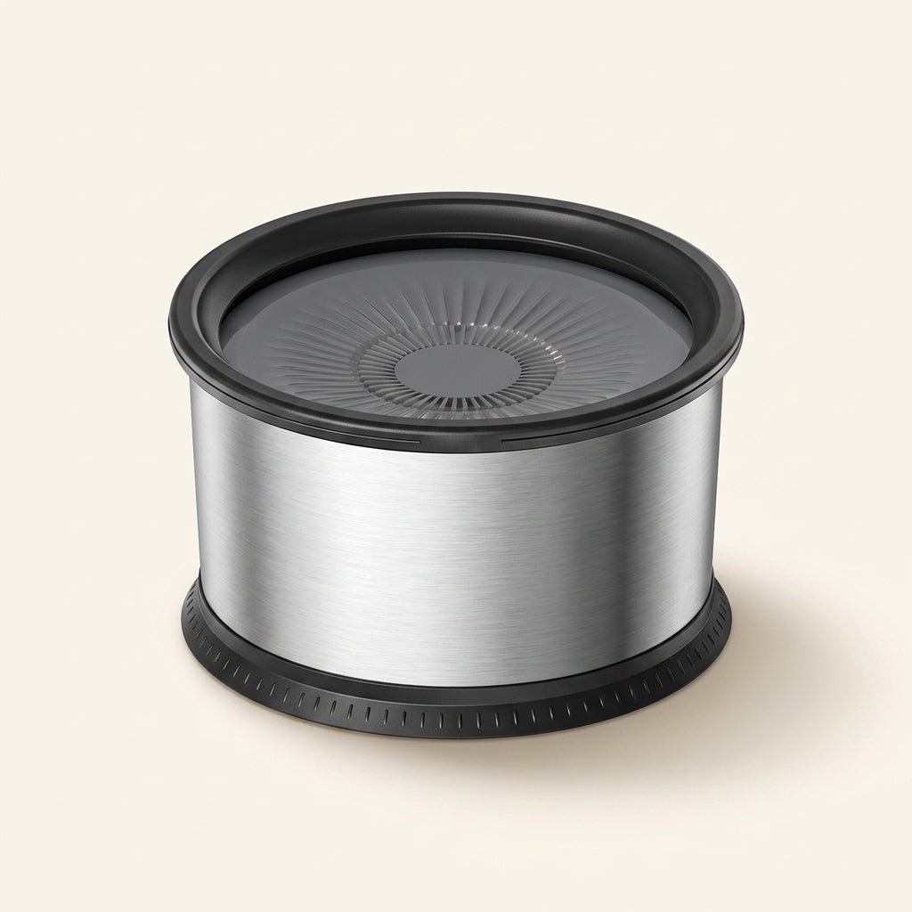 Elevated Stainless Steel Dog Bowl, Non-Slip