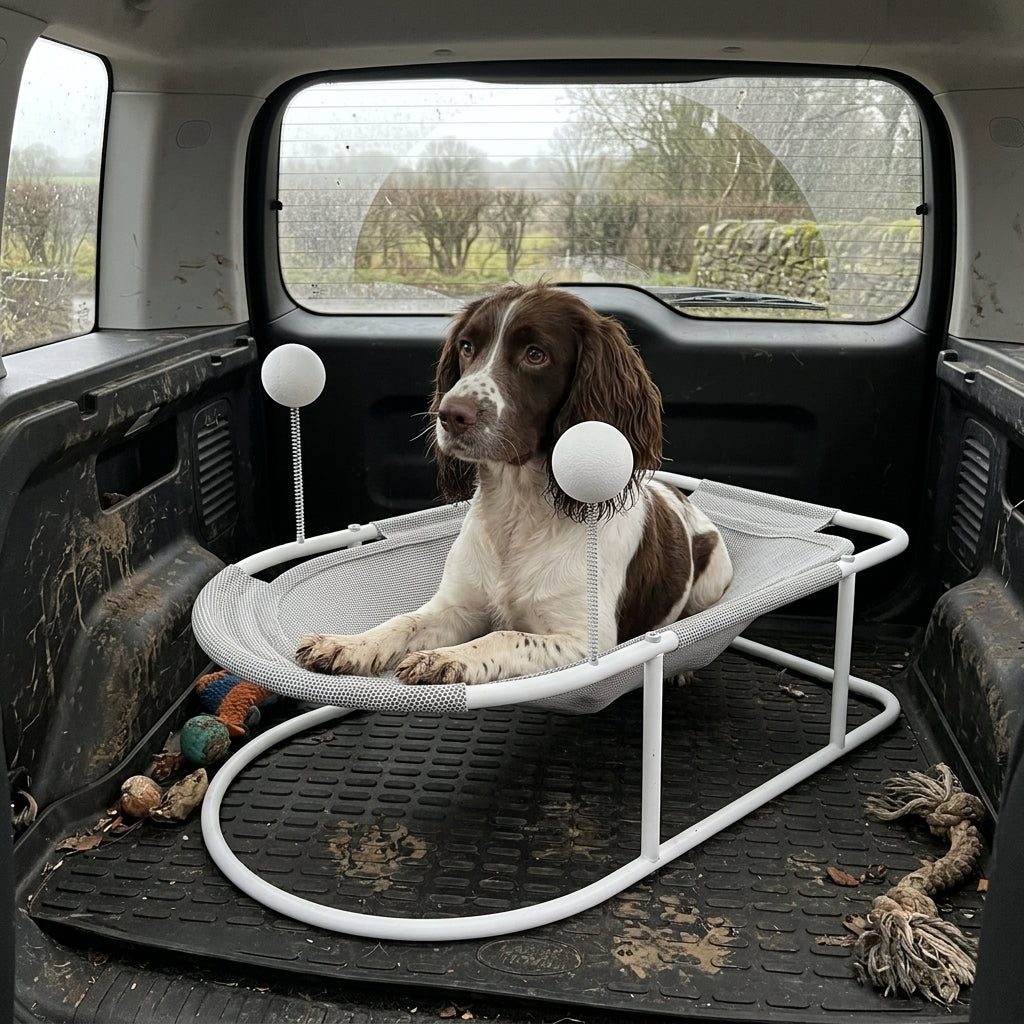 Enclosed Dog Cave Bed, Warm Hooded Hideaway, for Large Breeds