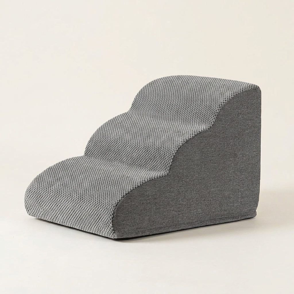 Folding Dog Steps, Non-Slip 3-Step Pet Stairs
