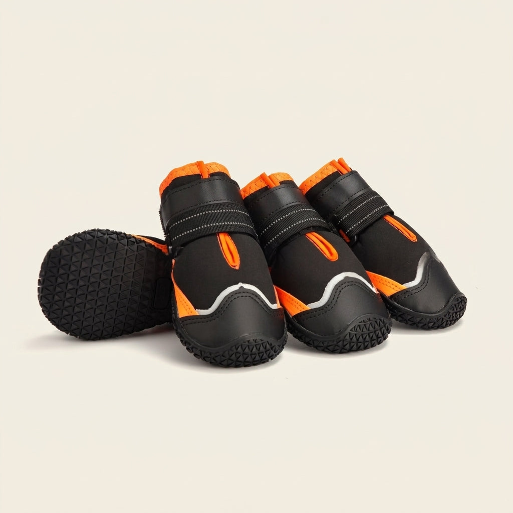 Non-Slip Dog Boots, Waterproof Paw Protection, for Large Breeds