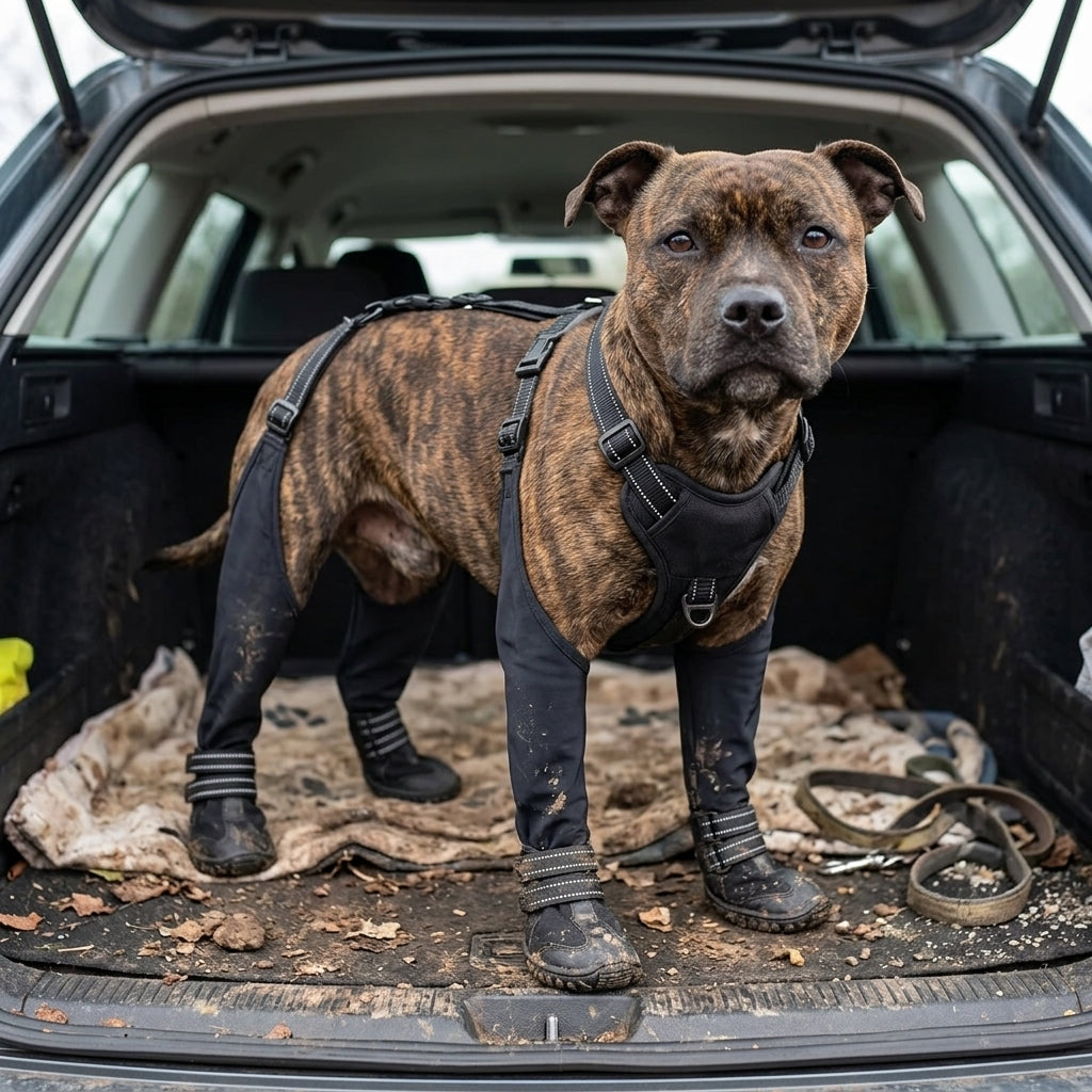 Non-Slip Dog Boots, Waterproof Paw Protection, Waterproof