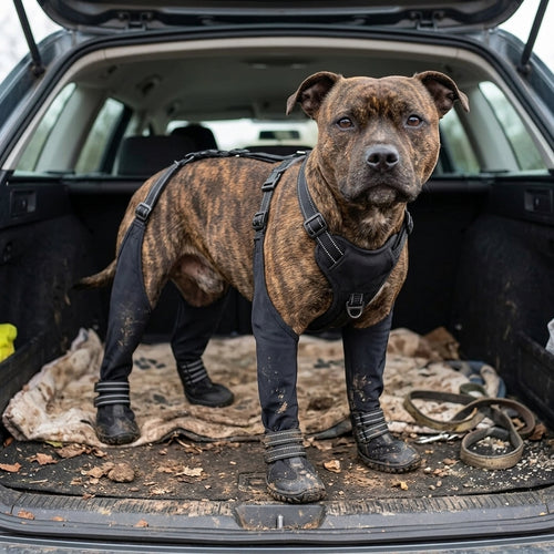 Non-Slip Dog Boots, Waterproof Paw Protection, Waterproof