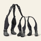 Dog leggings, waterproof connected boots, non-slip rubber sole, view 2