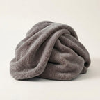 Dog drying towel, ultra absorbent microfibre, machine washable, Grey medium, studio