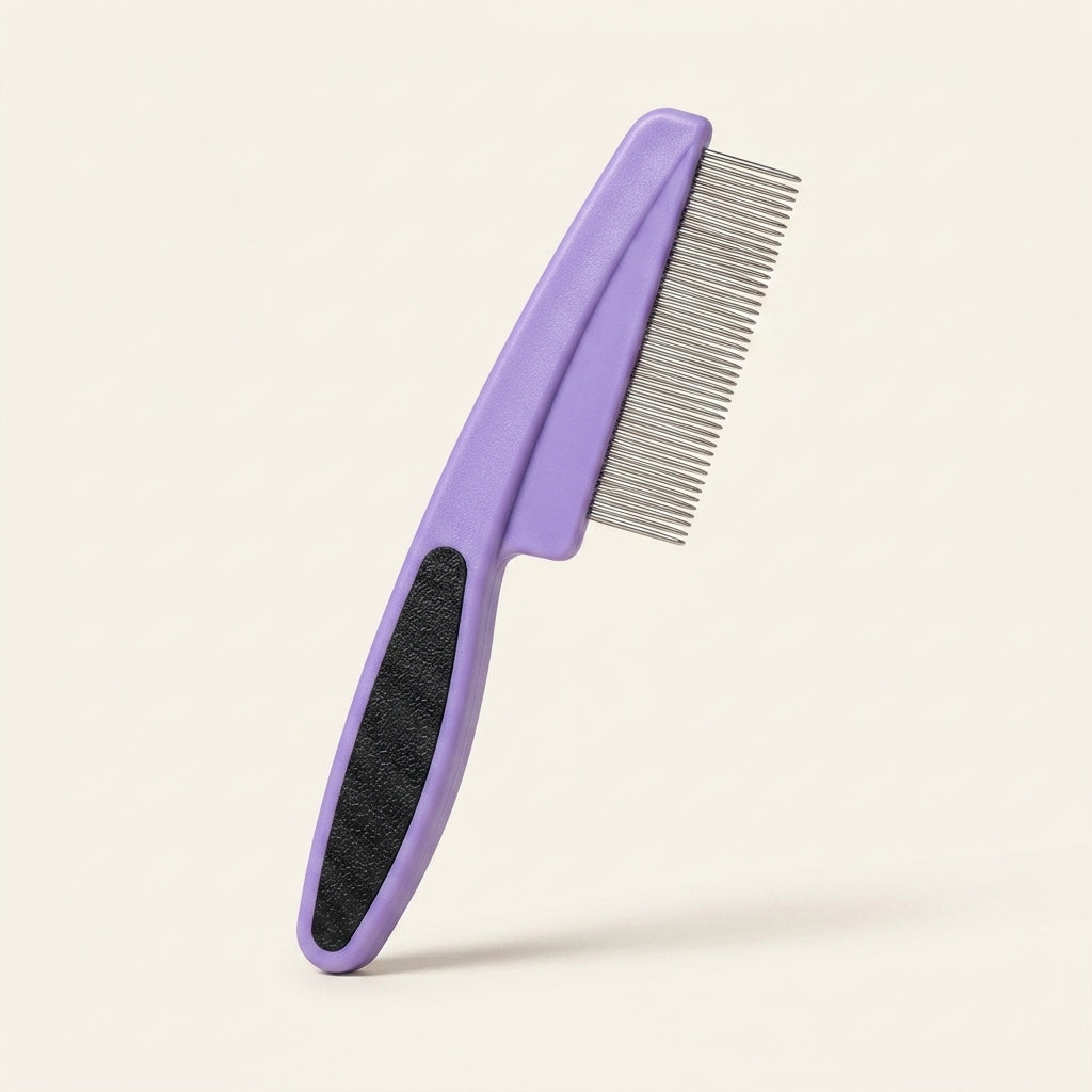 Self-Cleaning Slicker Brush, Deshedding Dog Groomer