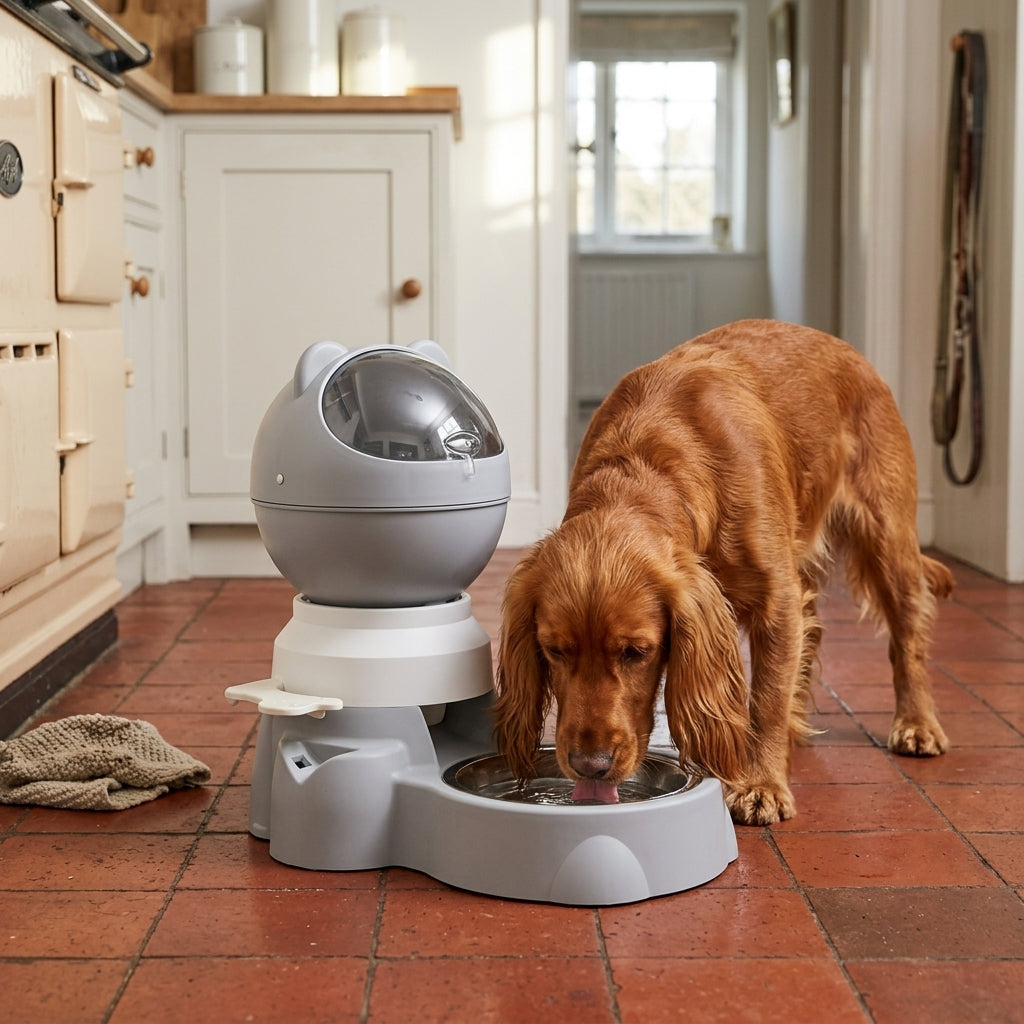 Slow Feeder Dog Bowl, Anti-Gulp Maze Design