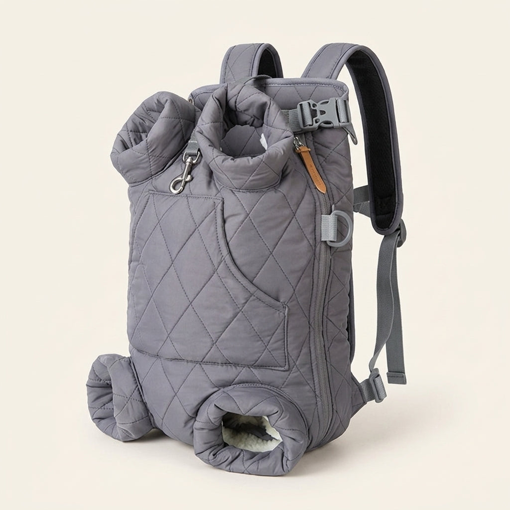 Soft-Sided Dog Carrier Backpack, Breathable Mesh