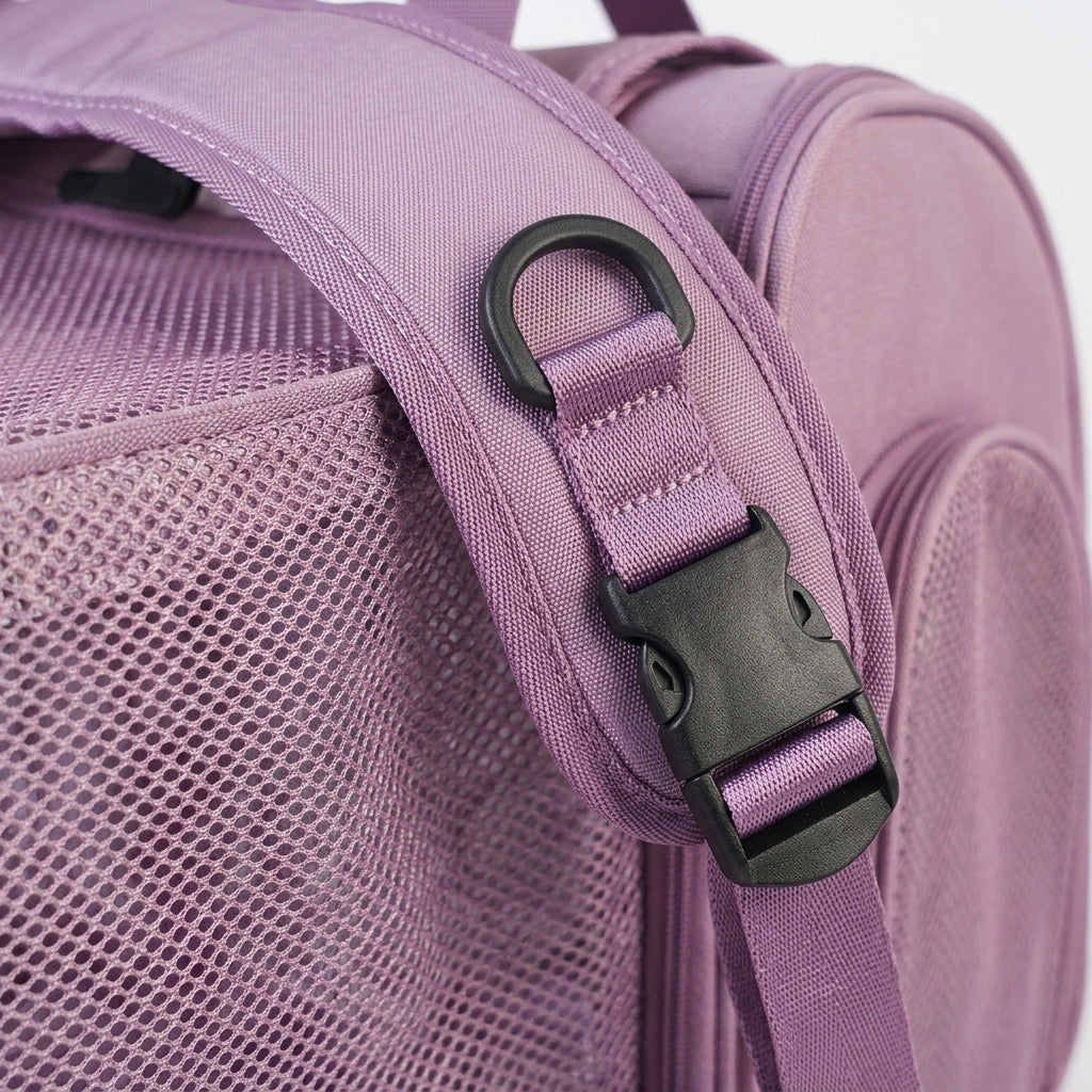Soft-Sided Dog Carrier Backpack, Breathable Mesh, Foldable