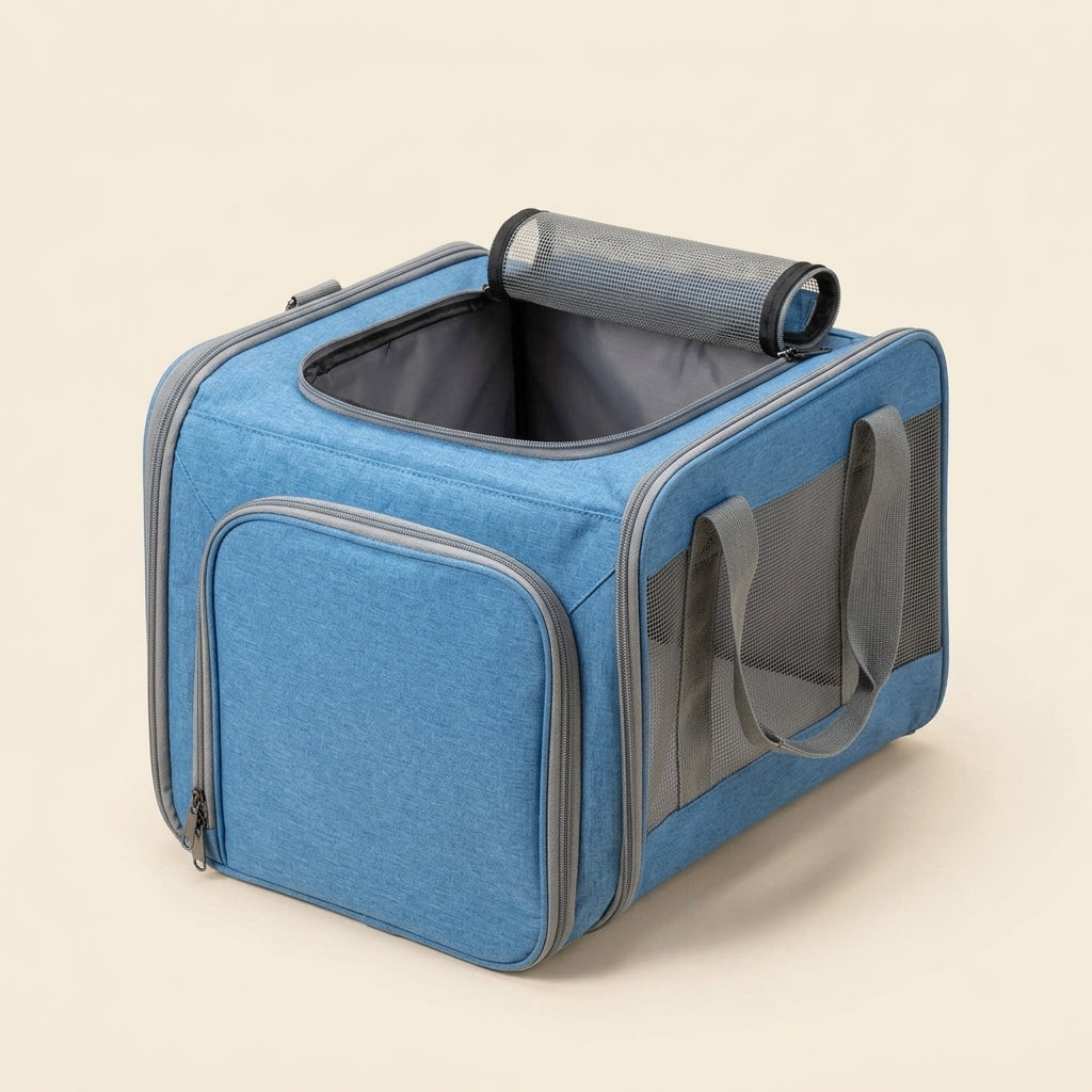 Soft-Sided Dog Carrier Backpack, Breathable Mesh, for Large Breeds