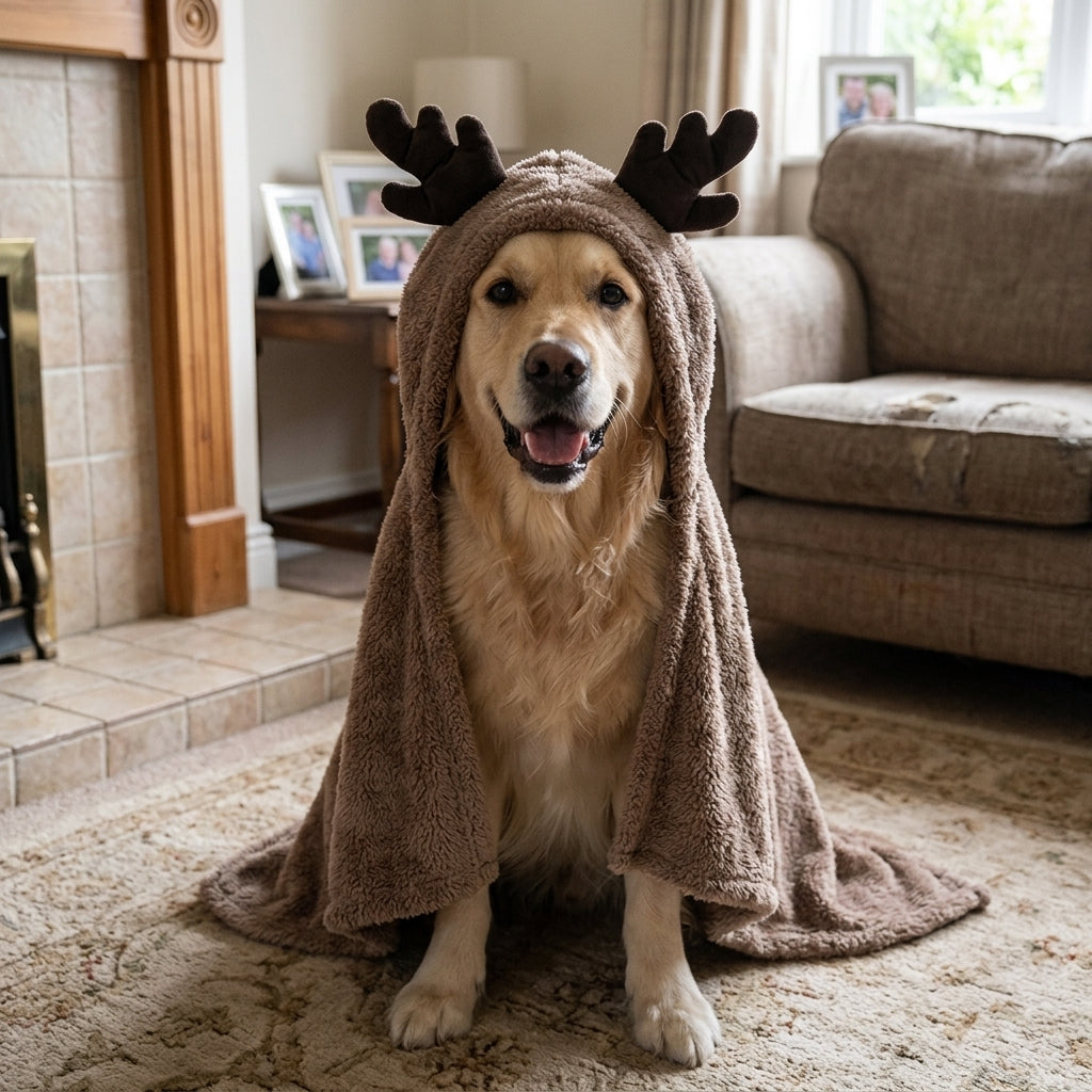Warm Fleece Dog Jumper, Autumn and Winter