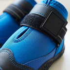 Dog boots, waterproof non-slip paw protection for winter walks, Treasure Blue, detail